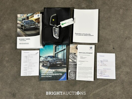 BMW 750Li xDrive High Executive 4.4 V8 7-serie G12 449pk 2017, XF-396-X