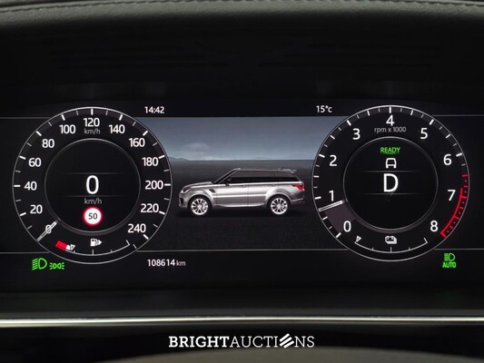 Land Rover Range Rover Sport P400e HSE Dynamic 2.0 443pk 2019, T-737-PG