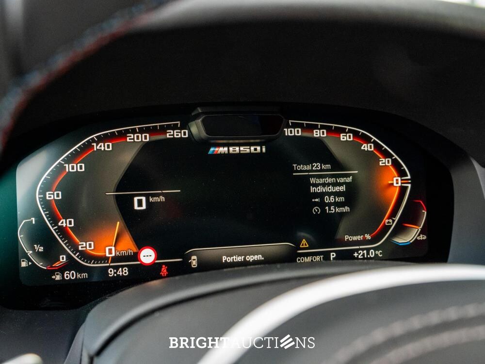 BMW M850i Gran Coupé 4.4 V8 xDrive -The 8 X Jeff Koons- M-Performance 530pk 2023 (1 van 99) (NEW) 8-Serie (Origineel-NL + 1e Eigenaar), X-004-JB