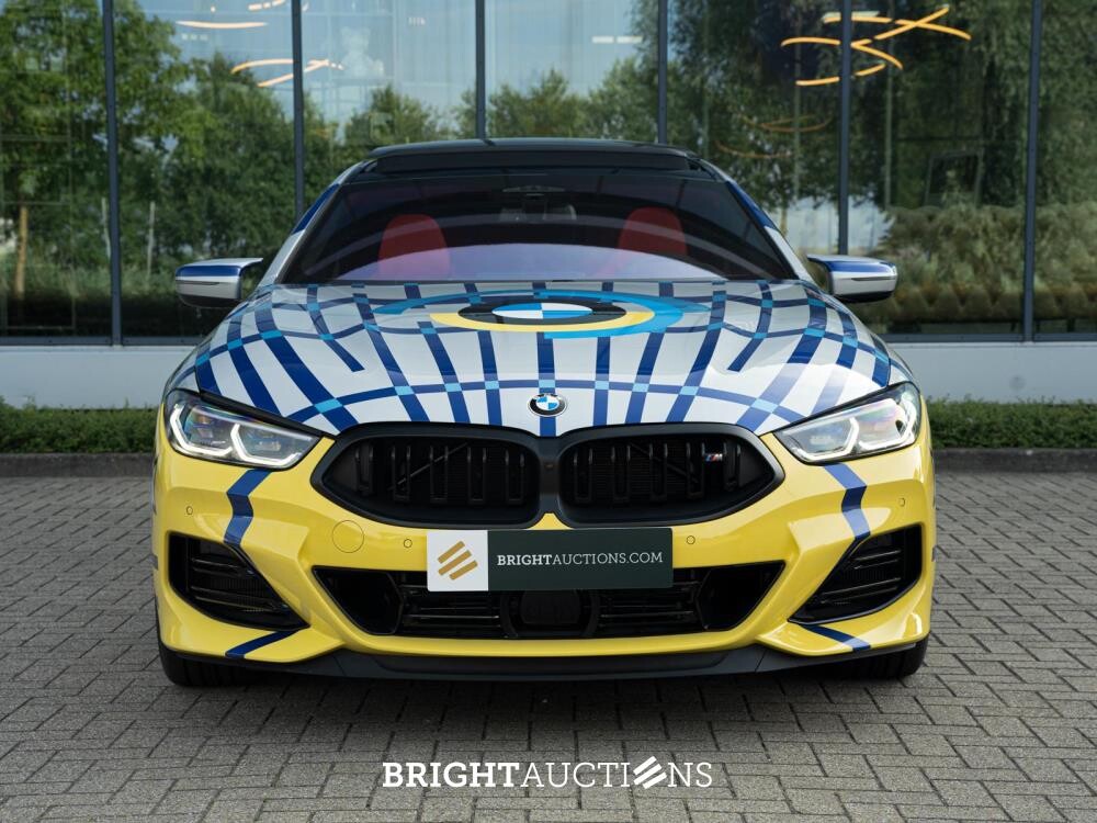 BMW M850i Gran Coupé 4.4 V8 xDrive -The 8 X Jeff Koons- M-Performance 530pk 2023 (1 van 99) (NEW) 8-Serie (Origineel-NL + 1e Eigenaar), X-004-JB