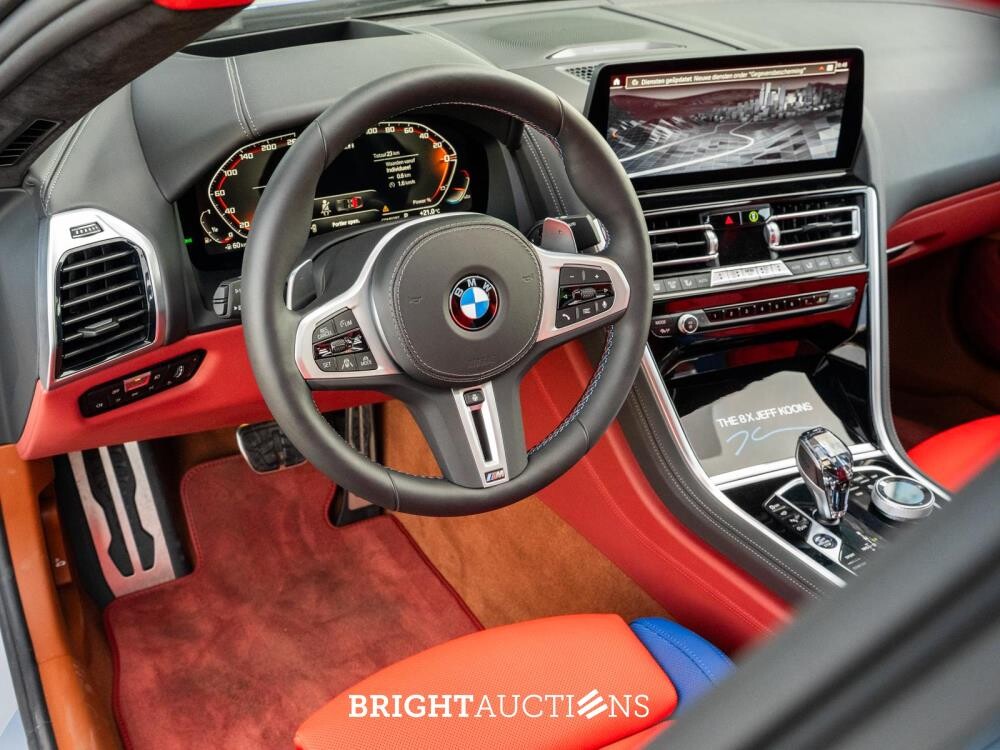 BMW M850i Gran Coupé 4.4 V8 xDrive -The 8 X Jeff Koons- M-Performance 530pk 2023 (1 van 99) (NEW) 8-Serie (Origineel-NL + 1e Eigenaar), X-004-JB