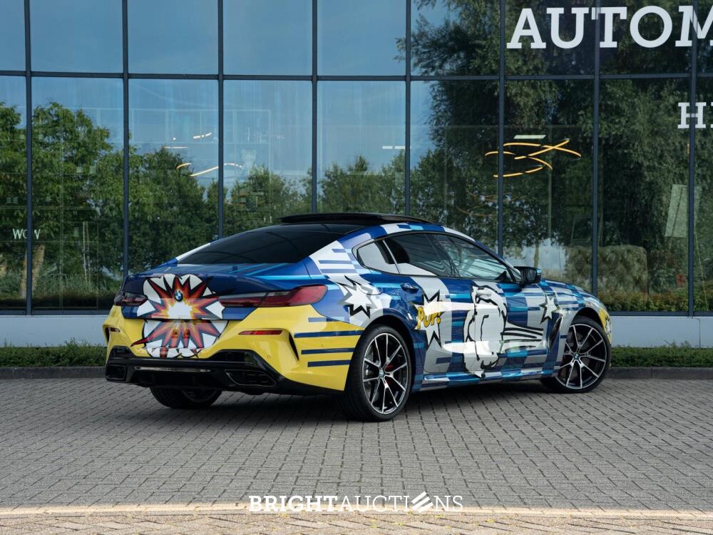 BMW M850i Gran Coupé 4.4 V8 xDrive -The 8 X Jeff Koons- M-Performance 530pk 2023 (1 van 99) (NEW) 8-Serie (Origineel-NL + 1e Eigenaar), X-004-JB