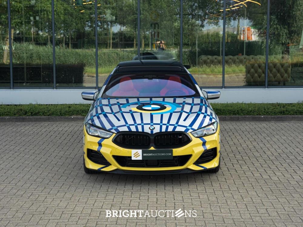 BMW M850i Gran Coupé 4.4 V8 xDrive -The 8 X Jeff Koons- M-Performance 530pk 2023 (1 van 99) (NEW) 8-Serie (Origineel-NL + 1e Eigenaar), X-004-JB