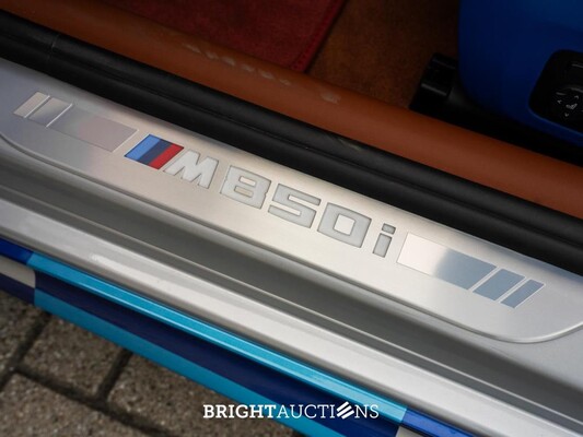 BMW M850i Gran Coupé 4.4 V8 xDrive -The 8 X Jeff Koons- M-Performance 530pk 2023 (1 van 99) (NEW) 8-Serie (Origineel-NL + 1e Eigenaar), X-004-JB
