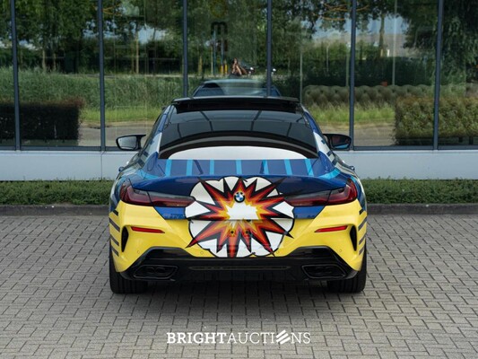 BMW M850i Gran Coupé 4.4 V8 xDrive -The 8 X Jeff Koons- M-Performance 530pk 2023 (1 van 99) (NEW) 8-Serie (Origineel-NL + 1e Eigenaar), X-004-JB