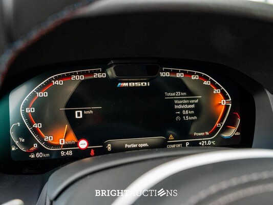 BMW M850i Gran Coupé 4.4 V8 xDrive -The 8 X Jeff Koons- M-Performance 530pk 2023 (1 van 99) (NEW) 8-Serie (Origineel-NL + 1e Eigenaar), X-004-JB