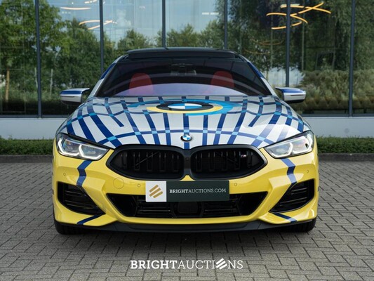 BMW M850i Gran Coupé 4.4 V8 xDrive -The 8 X Jeff Koons- M-Performance 530pk 2023 (1 van 99) (NEW) 8-Serie (Origineel-NL + 1e Eigenaar), X-004-JB