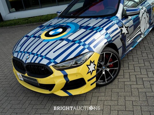 BMW M850i Gran Coupé 4.4 V8 xDrive -The 8 X Jeff Koons- M-Performance 530pk 2023 (1 van 99) (NEW) 8-Serie (Origineel-NL + 1e Eigenaar), X-004-JB