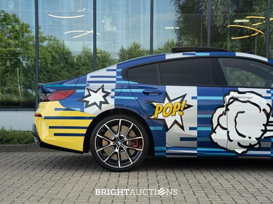 BMW M850i Gran Coupé 4.4 V8 xDrive -The 8 X Jeff Koons- M-Performance 530pk 2023 (1 van 99) (NEW) 8-Serie (Origineel-NL + 1e Eigenaar), X-004-JB