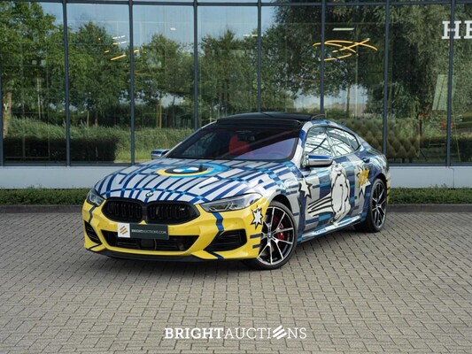 BMW M850i Gran Coupé 4.4 V8 xDrive -The 8 X Jeff Koons- M-Performance 530pk 2023 (1 van 99) (NEW) 8-Serie (Origineel-NL + 1e Eigenaar), X-004-JB