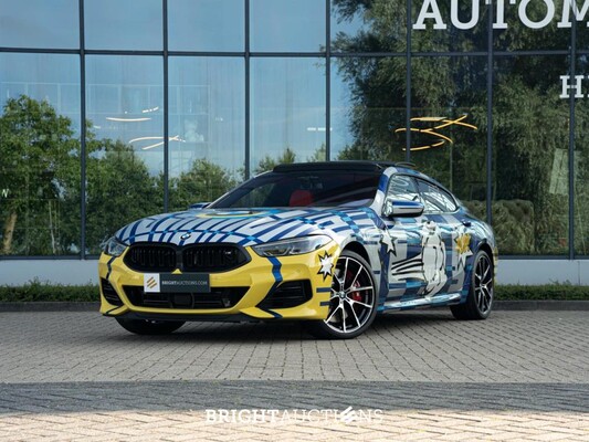 BRIGHT AUCTIONS: BMW M850i Gran Coupé | 'The 8 X Jeff Koons' | 1/99 Worldwide | Origineel NL | 1e Eigenaar