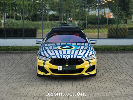BMW M850i Gran Coupé 4.4 V8 xDrive -The 8 X Jeff Koons- M-Performance 530pk 2023 (1 van 99) (NEW) 8-Serie (Origineel-NL + 1e Eigenaar), X-004-JB