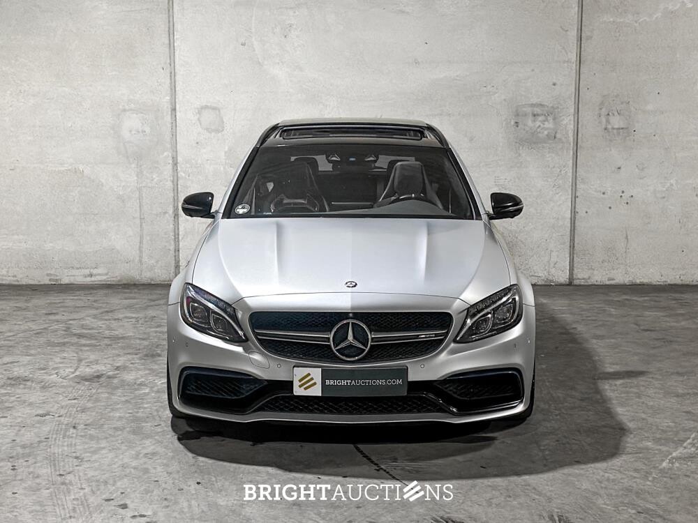 Mercedes-Benz C63s AMG 4.0 V8 510pk 2015 C-klasse Estate, ZH-705-L 