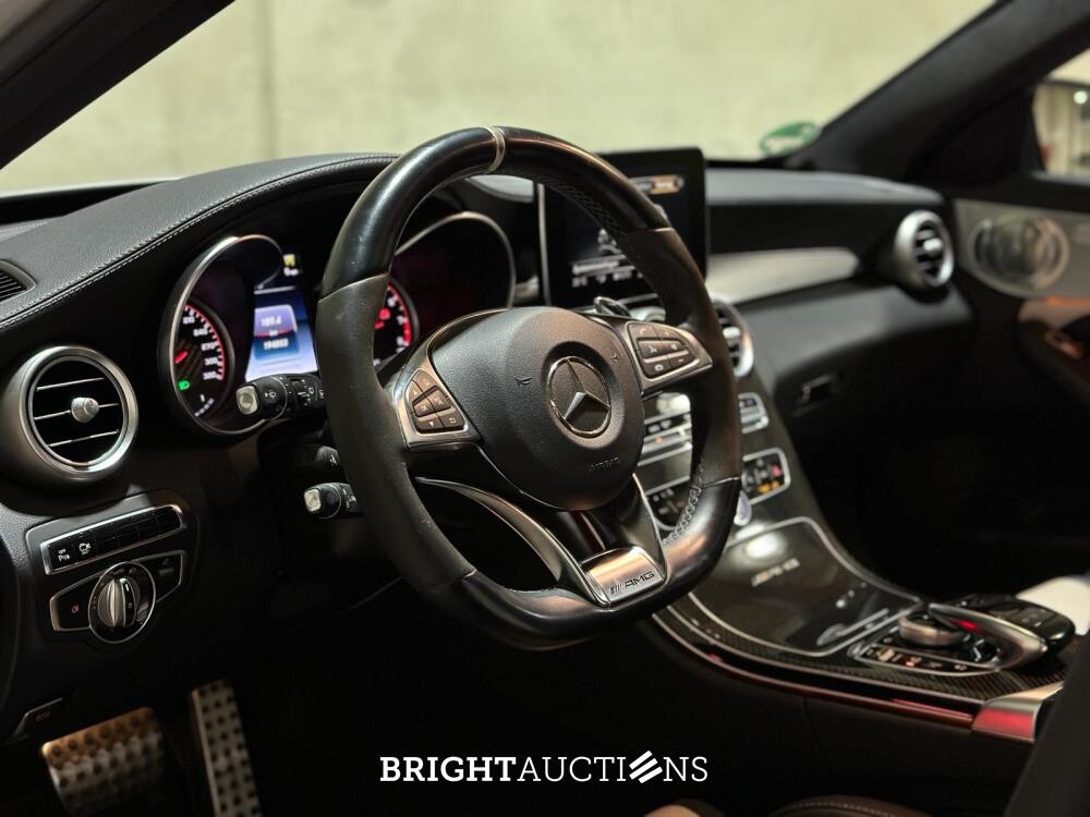 Mercedes-Benz C63s AMG 4.0 V8 510pk 2015 C-klasse Estate, ZH-705-L 