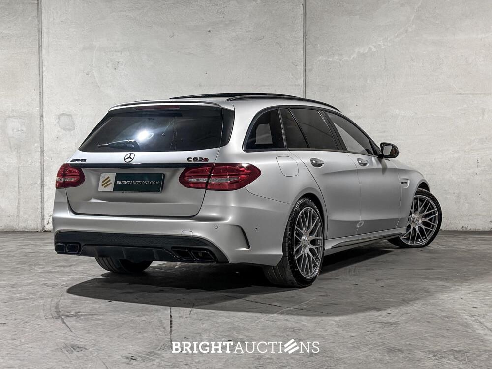 Mercedes-Benz C63s AMG 4.0 V8 510pk 2015 C-klasse Estate, ZH-705-L 