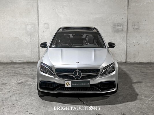 Mercedes-Benz C63s AMG 4.0 V8 510pk 2015 C-klasse Estate, ZH-705-L 