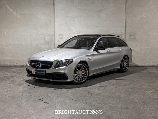 Mercedes-Benz C63s AMG 4.0 V8 510pk 2015 C-klasse Estate, ZH-705-L 