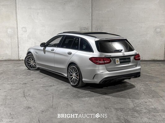 Mercedes-Benz C63s AMG 4.0 V8 510pk 2015 C-klasse Estate, ZH-705-L 