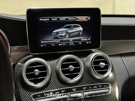 Mercedes-Benz C63s AMG 4.0 V8 510pk 2015 C-klasse Estate, ZH-705-L 