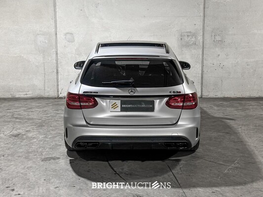 Mercedes-Benz C63s AMG 4.0 V8 510pk 2015 C-klasse Estate, ZH-705-L 