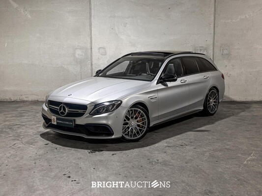 Mercedes-Benz C63s AMG 4.0 V8 510pk 2015 C-klasse Estate, ZH-705-L 