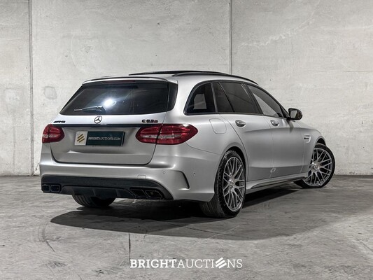 Mercedes-Benz C63s AMG 4.0 V8 510pk 2015 C-klasse Estate, ZH-705-L 