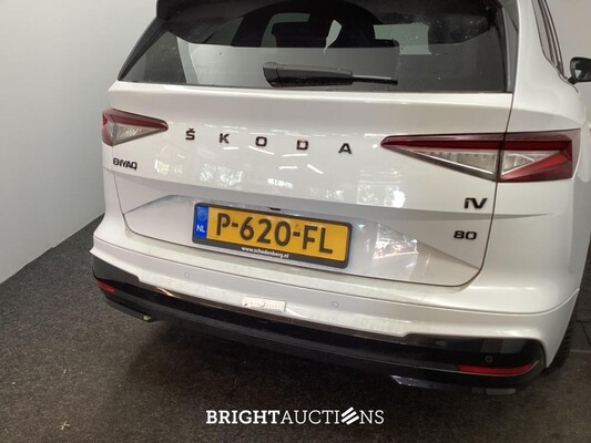 Škoda Enyaq iV 80 Sportline 204pk 2022 (Origineel-NL), P-620-FL
