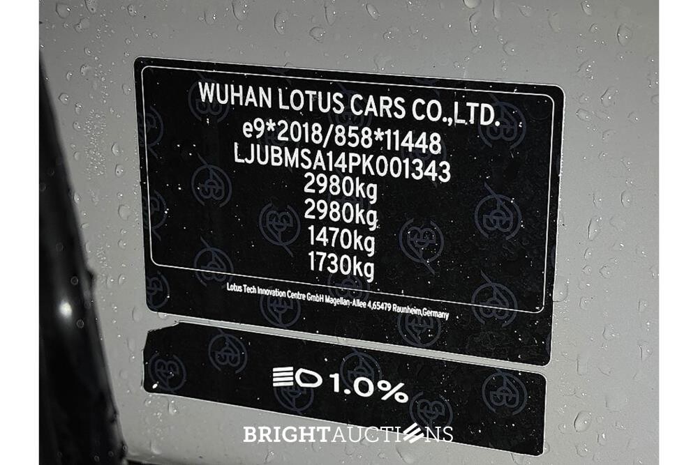 Lotus Eletre EDS 450 4WD 112 kWh 2023 (Origineel-NL), X-425-NF