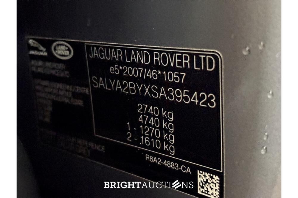 Land Rover Range Rover Velar P400e Dynamic HSE PHEV 2.0 AWD 443pk 2024 (Origineel-NL), Z-139-HJ