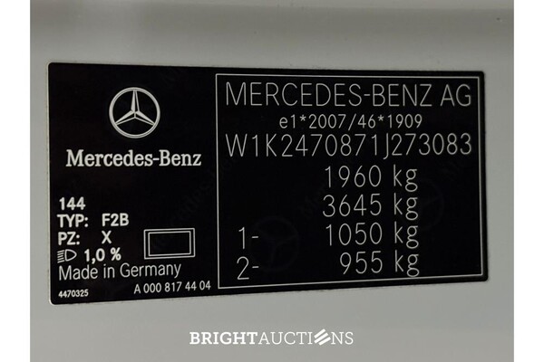 Mercedes-Benz B200 Business Solution AMG 163pk 2021 (Origineel-NL) B-klasse, K-859-ZK