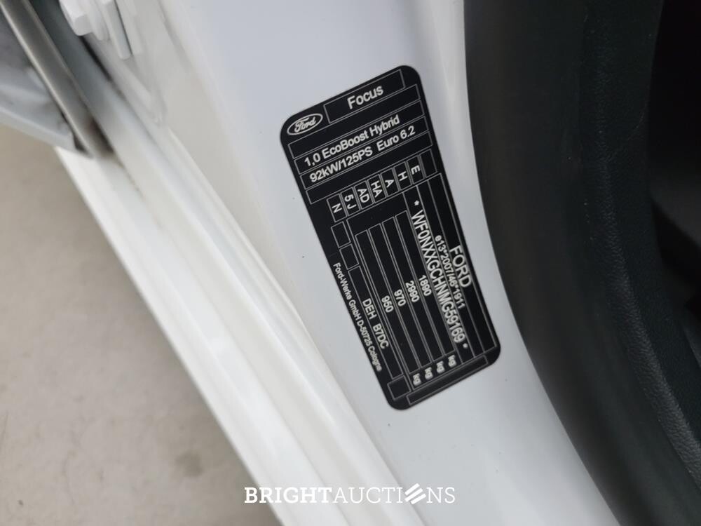 Ford Focus Hybrid ST-Line X Business 1.0 EcoBoost 125pk 2021 (Origineel-NL), N-784-PN