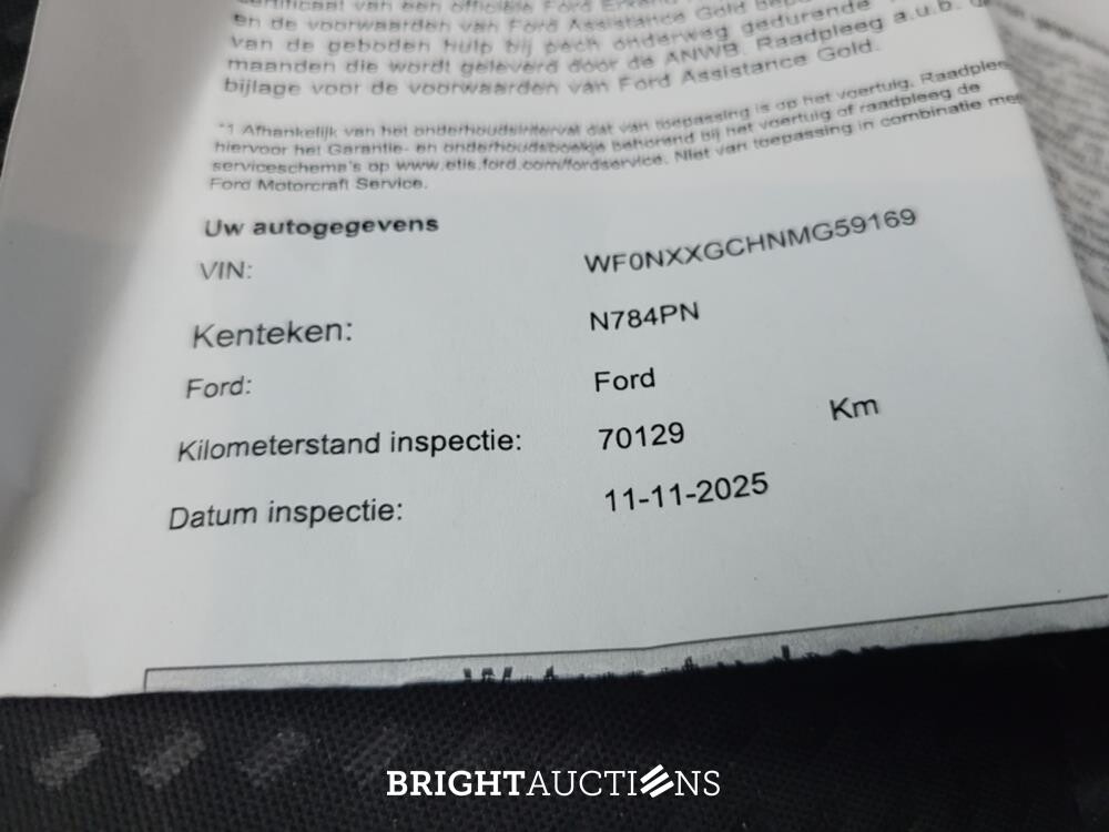 Ford Focus Hybrid ST-Line X Business 1.0 EcoBoost 125pk 2021 (Origineel-NL), N-784-PN