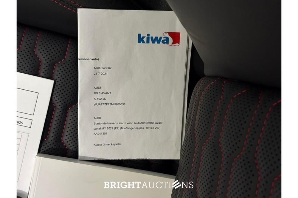 Audi A6 RS6 Avant RS 6 TFSI Quattro 599pk 2020, K-492-JD