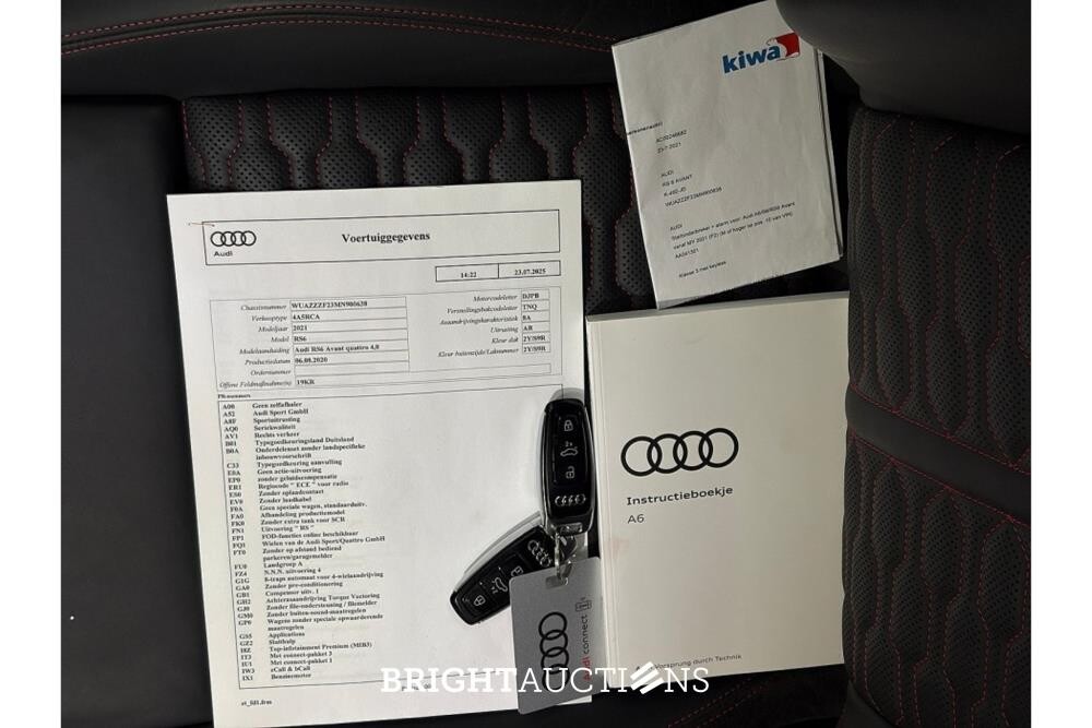 Audi A6 RS6 Avant RS 6 TFSI Quattro 599pk 2020, K-492-JD