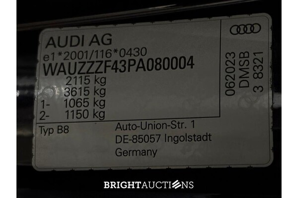 Audi A4 Avant 35 Advanced Edition TFSI 149pk 2023 (Origineel-NL), T-188-SB