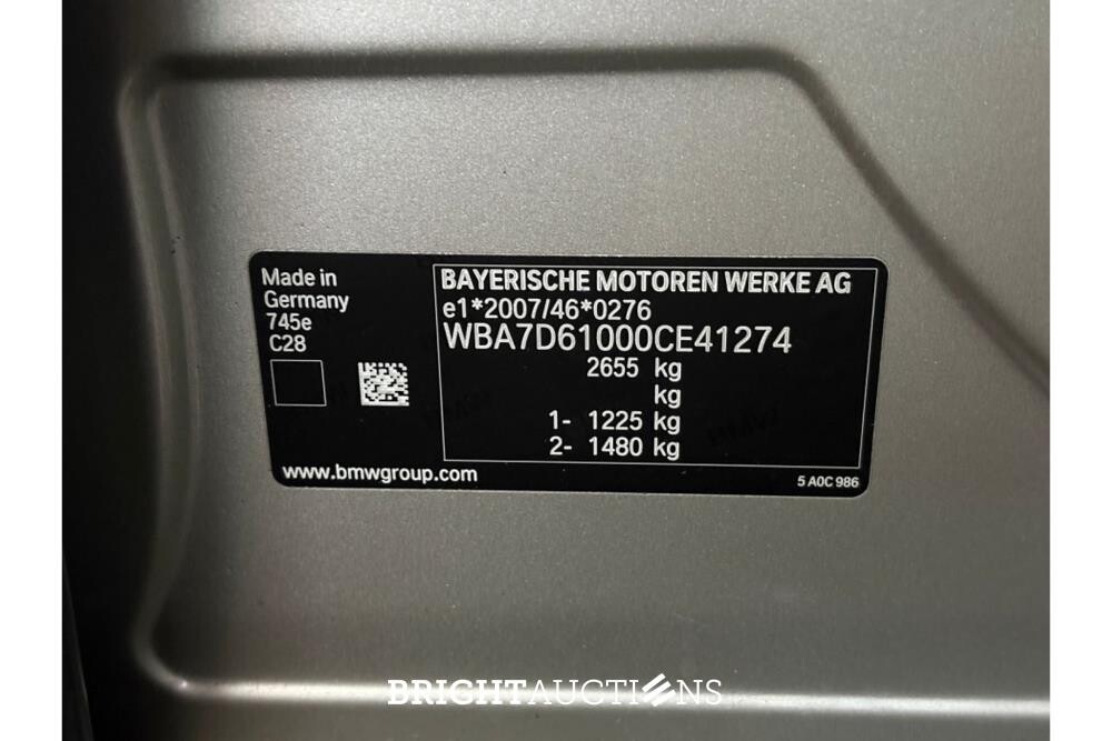 BMW 745e High Executive 398pk 2020 7-Serie, K-406-DX