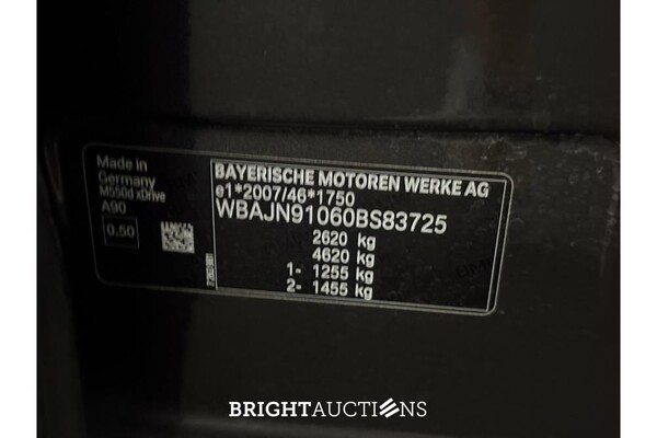 BMW M550d xDrive 5 Serie High Executive 399pk 2019 5-Serie, R-967-HZ