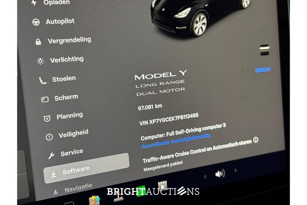 Tesla Model Y Long Range AWD 75 kWh 2023 (Origineel-NL), S-889-XH