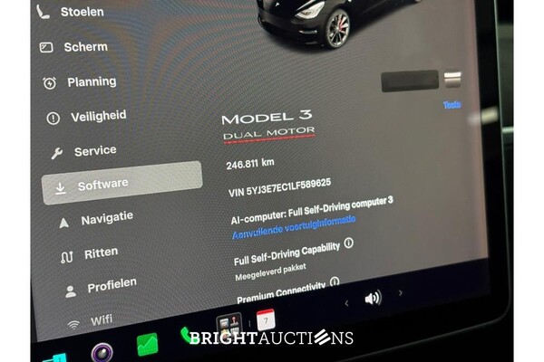 Tesla Model 3 Performance AWD 75 kWh 2019 (Origineel-NL), G-487-TG