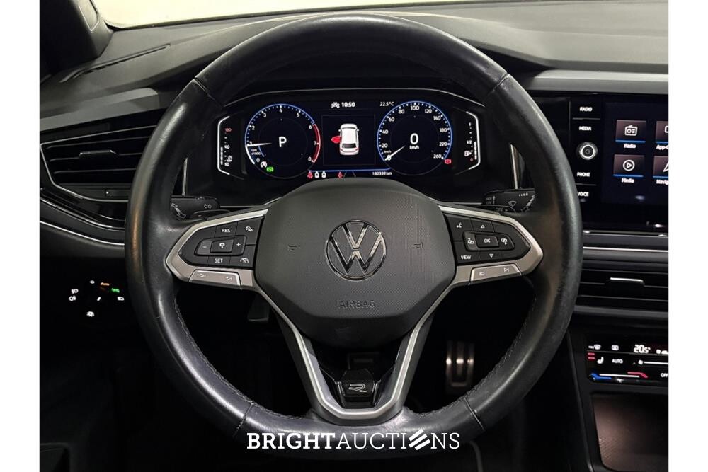 Volkswagen Polo R-Line 1.0 TSI DSG 95pk 2022 (Origineel-NL), P-484-KD