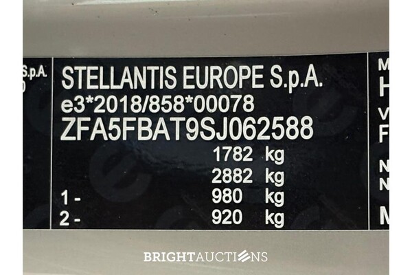 Fiat 600 Hybrid Urban 1.2 100pk 2025 (Origineel-NL), HPS-78-N