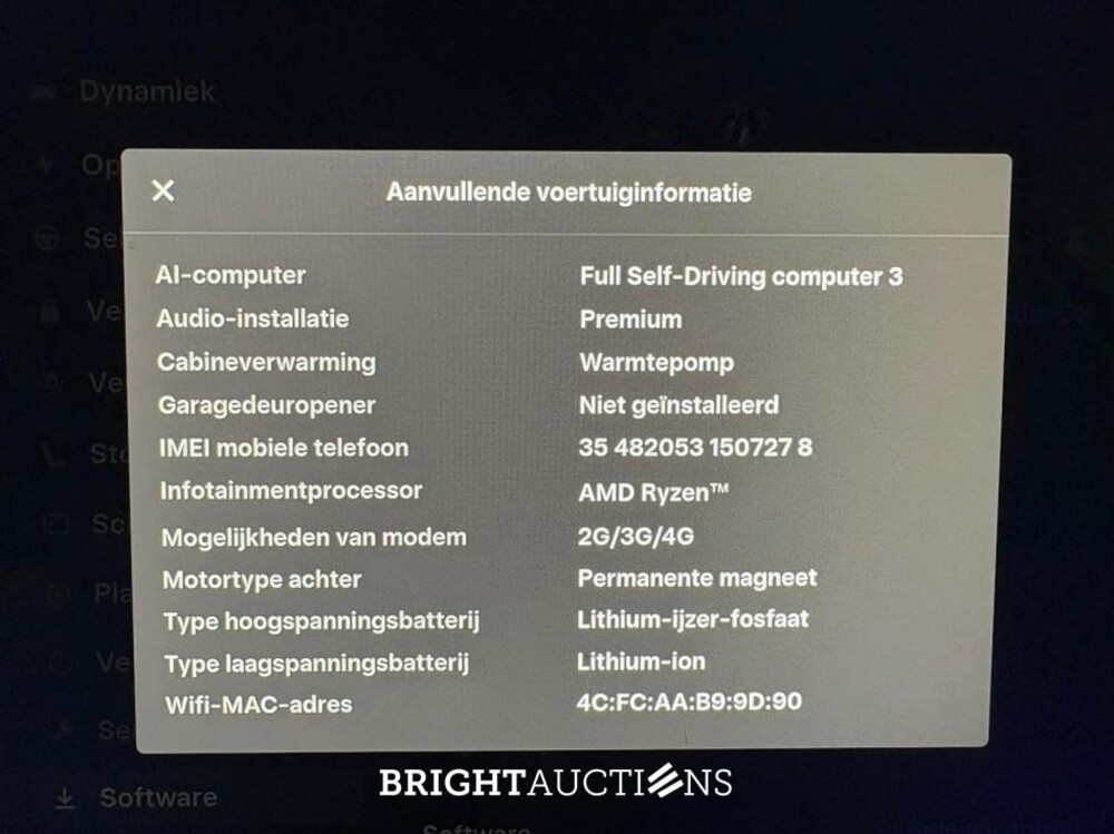Tesla Model Y RWD 58 kWh 238pk 2023 (Origineel-NL), T-886-GX