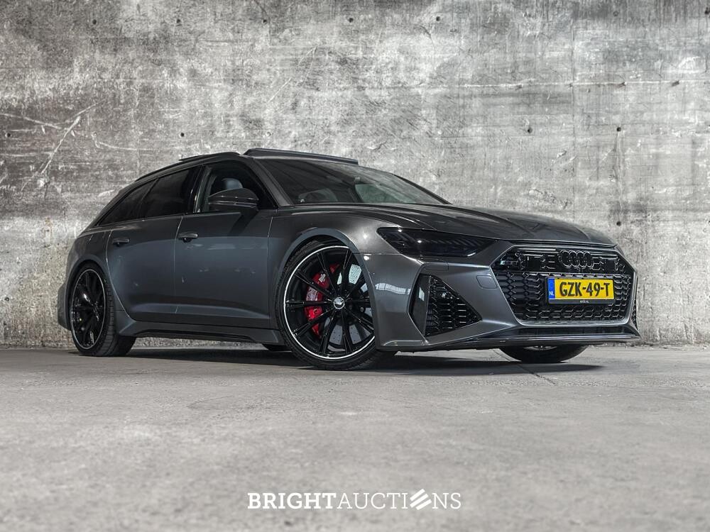 Audi RS6 Avant 4.0 TFSI V8 Quattro C8 600pk 2021, GZK-49-T