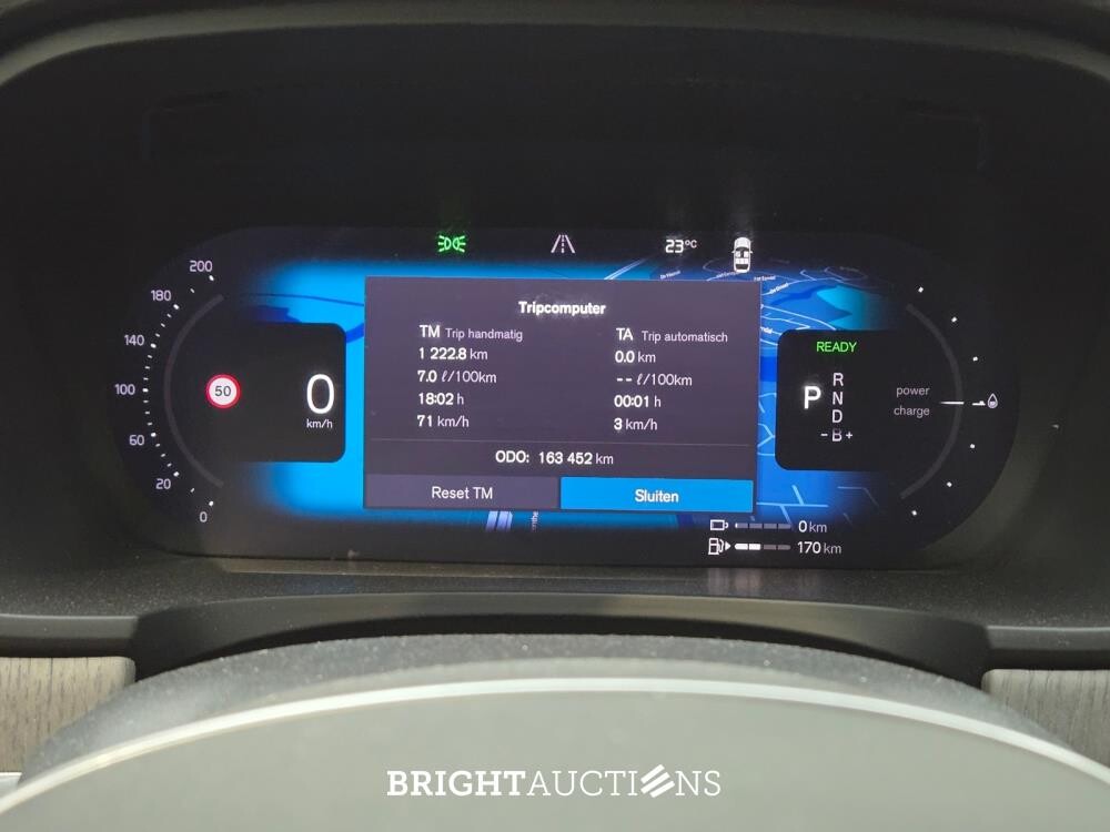 Volvo V90 T6 Plug-in Hybrid Ultimate Bright 2.0 AWD 398pk 2022 (Origineel-NL), P-982-ZL