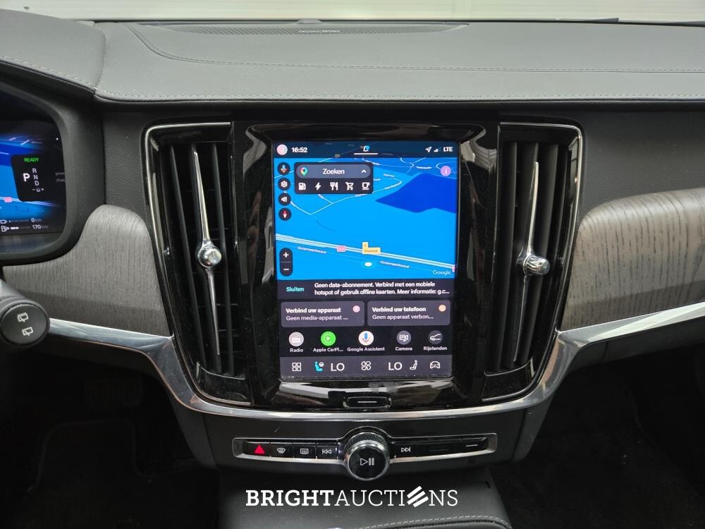 Volvo V90 T6 Plug-in Hybrid Ultimate Bright 2.0 AWD 398pk 2022 (Origineel-NL), P-982-ZL