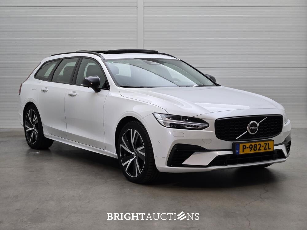 Volvo V90 T6 Plug-in Hybrid Ultimate Bright 2.0 AWD 398pk 2022 (Origineel-NL), P-982-ZL