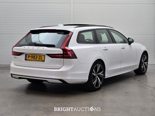 Volvo V90 T6 Plug-in Hybrid Ultimate Bright 2.0 AWD 398pk 2022 (Origineel-NL), P-982-ZL