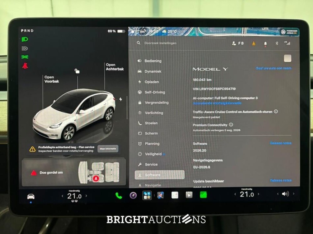 Tesla Model Y RWD 58 kWh 238pk 2023 (Origineel-NL), T-459-KD