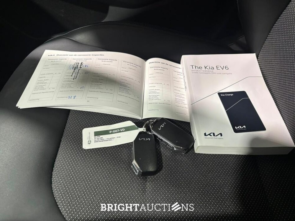 Kia EV6 Air 58 kWh 170pk 2022 (Origineel-NL), P-007-VD
