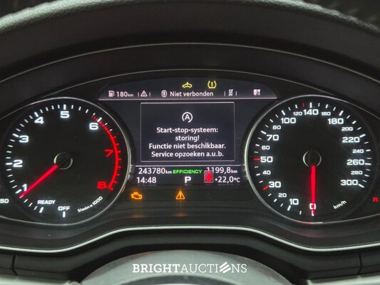 Audi A4 Avant ultra Sport S-Line Edition 2.0 TFSI 190pk 2017 (Origineel-NL), NP-739-K